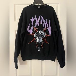 JXDN crewneck from MGK Born With Horns Tour